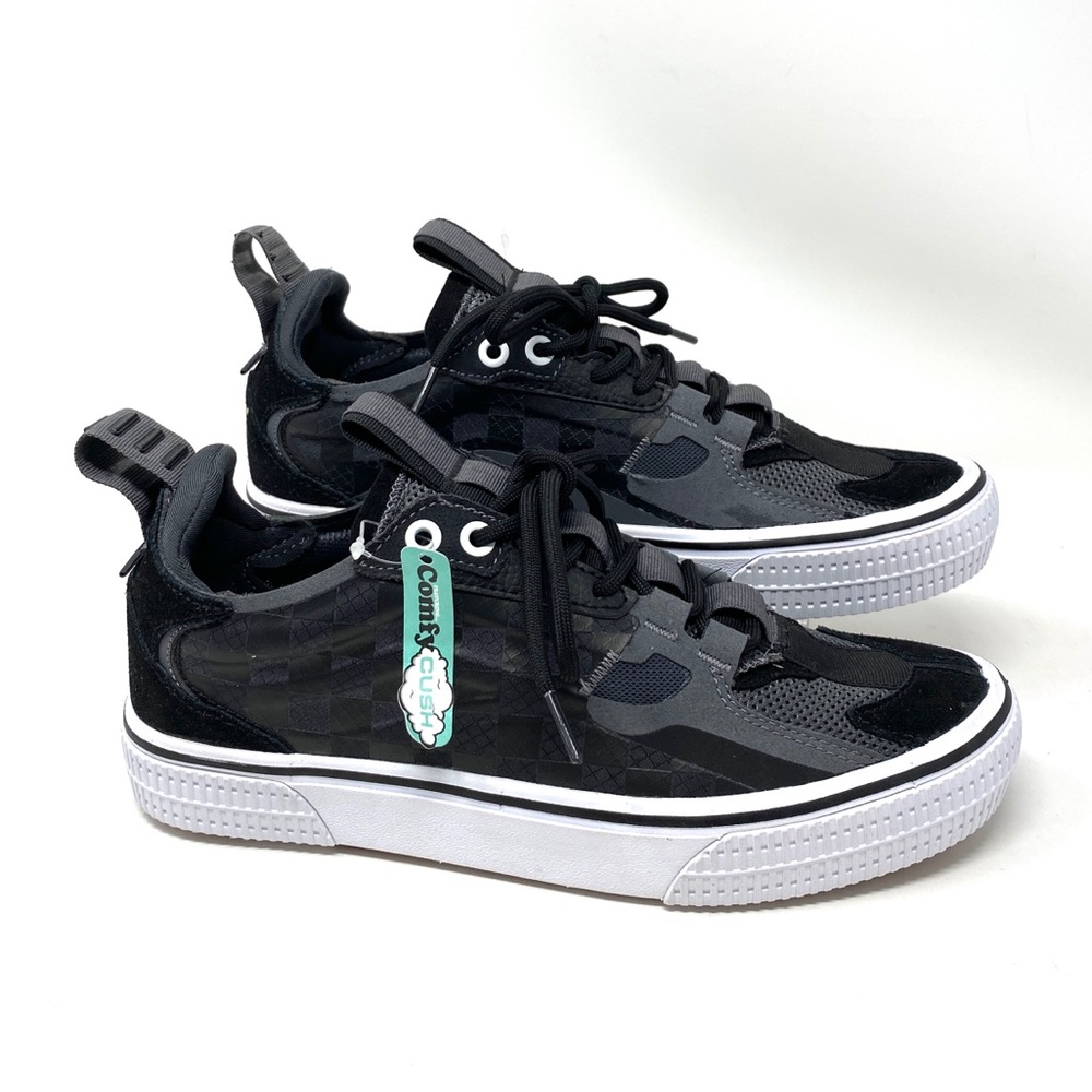 🎄 SANTA’S DEAL 🎄 Vans MTE Low Top Women’s Sneakers suede Grey Black Size 8.5 - Picture 3 of 9